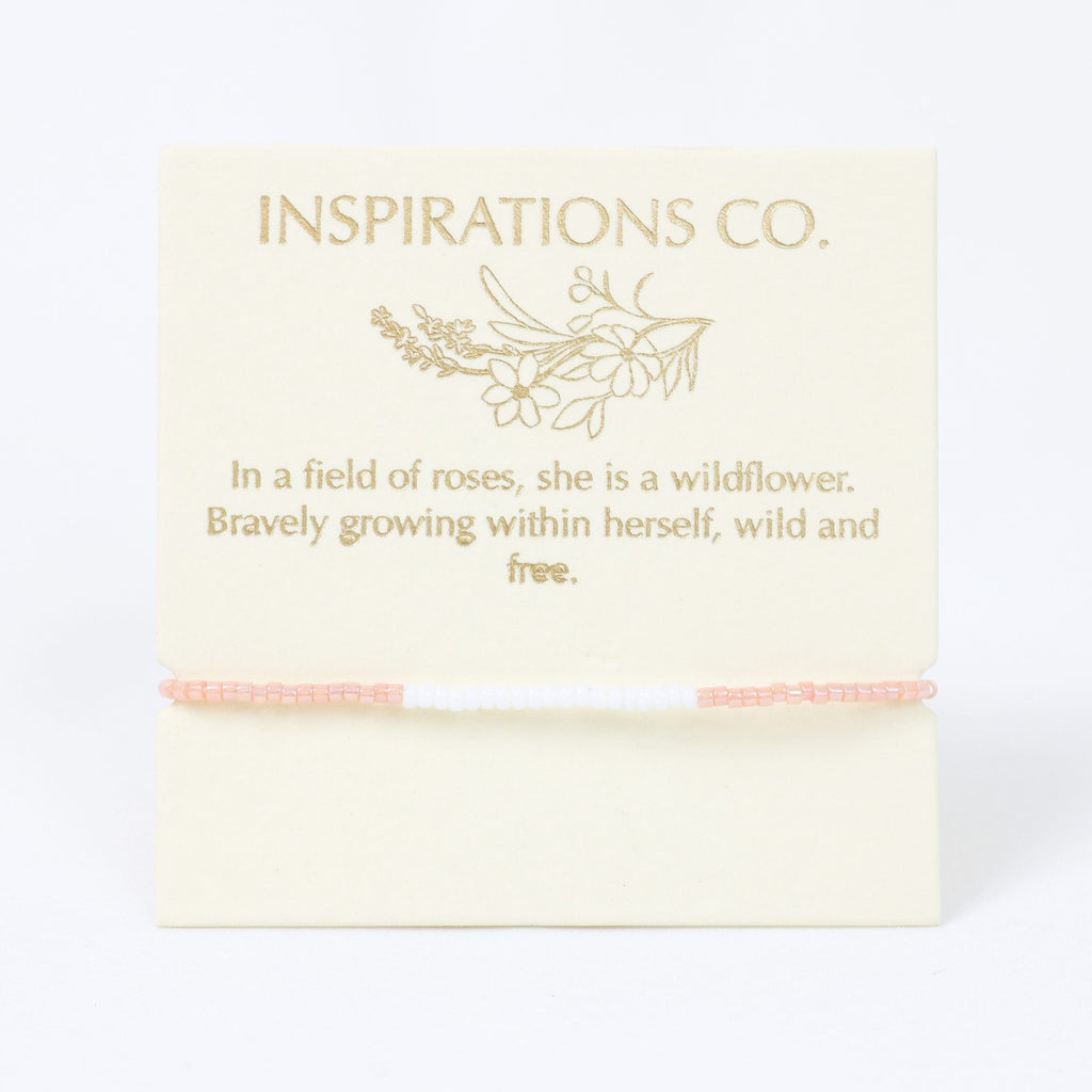 Card with inspirational message and 'Inspirations Co.' branding on a white background