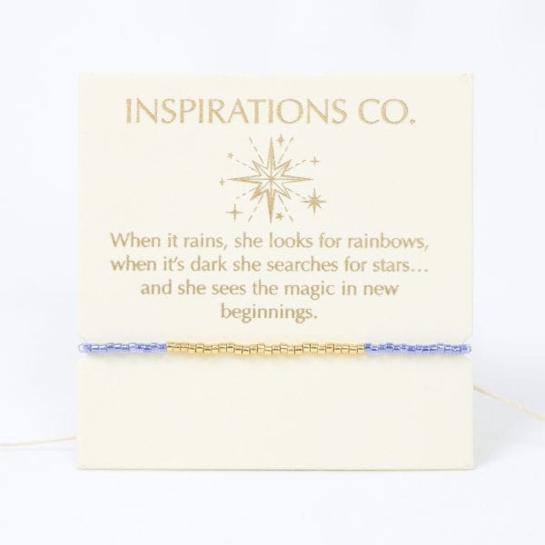Motivational card with inspirational quote and 'Inspirations Co.' branding on a white background